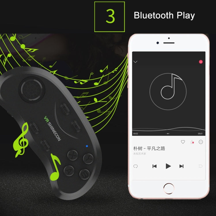 VR Shinecon 3D Juegos de películas Gafas de realidad virtual Bluetooth Mando a distancia Gamepad, SC-B01