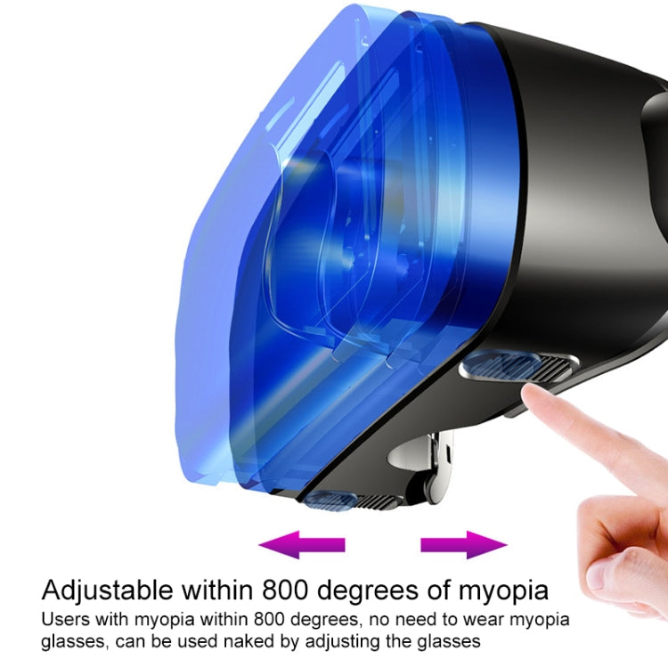 VRG Pro Audio Video Versión Lentes recubiertas Blu-ray Gafas todo en uno para teléfono móvil 3D VR, Blu-ray Coated Lenses
