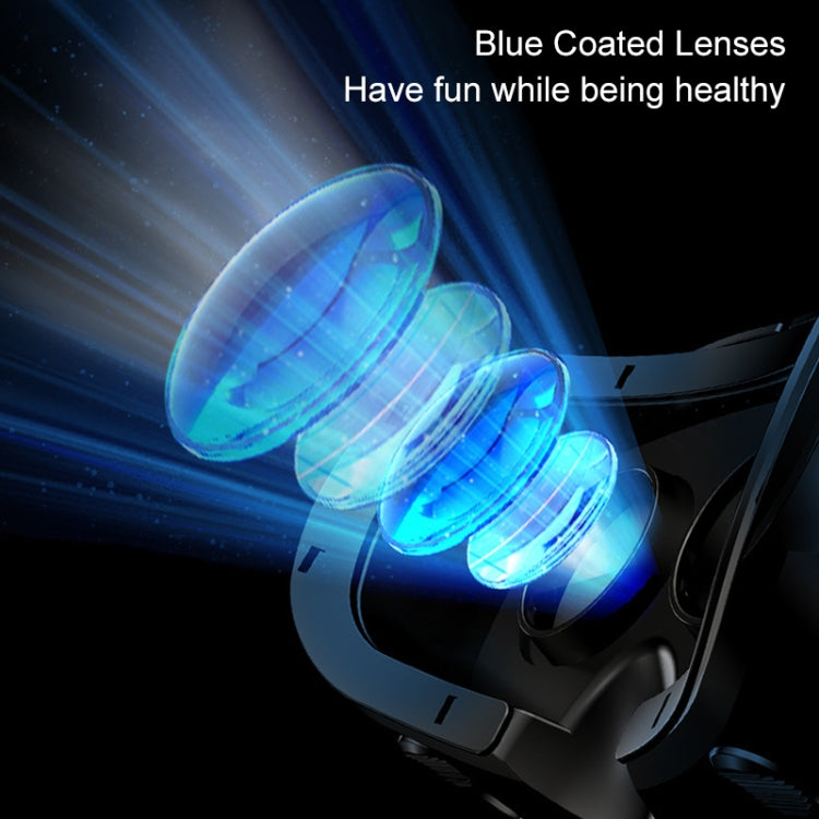 VRG Pro Audio Video Versión Lentes recubiertas Blu-ray Gafas todo en uno para teléfono móvil 3D VR, Blu-ray Coated Lenses
