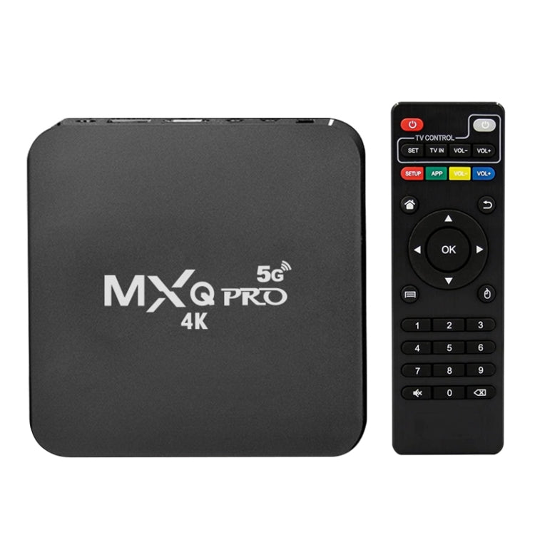 MXQ 4K Full HD Media Player RK3229 Quad Core KODI Android 9.0 TV Box con control remoto, RAM: 1GB, ROM: 8GB, Soporte HDMI, WiFi, Miracast, DLNA