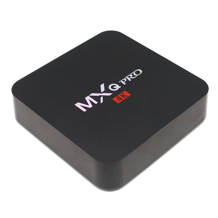 MXQ PROi 1080P 4K HD Smart TV BOX con control remoto, Android 7.1 S905W Quad Core Cortex-A53 hasta 2GHz, RAM: 2GB, ROM: 16GB, Soporte WiFi, 2GB+16GB,UK Plug