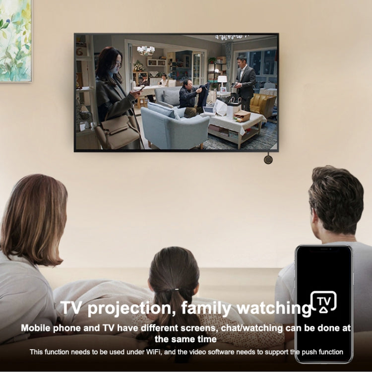 MiraScreen G2 Receptor Dongle inalámbrico con pantalla WiFi Airplay Miracast DLNA 1080P HD TV Stick para iPhone, Samsung y otros teléfonos inteligentes Android, G2 2.4GHz