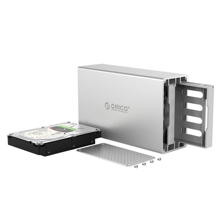 ORICO Honeycomb Series WS200RU3 SATA 3,5 pulgadas 20TB USB 3,0 carcasa de disco duro/SSD de aleación de aluminio de doble bahía con Raid, USB 3.0 Dual Bays with Raid