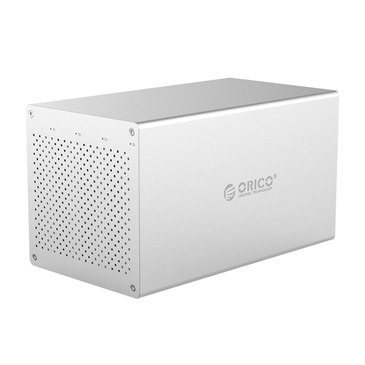 ORICO Honeycomb Series WS400C3 SATA 3,5 pulgadas 40TB USB-C / Type-C 4 bahías Carcasa HDD / SSD de aleación de aluminio, USB-C / Type-C 4 Bays