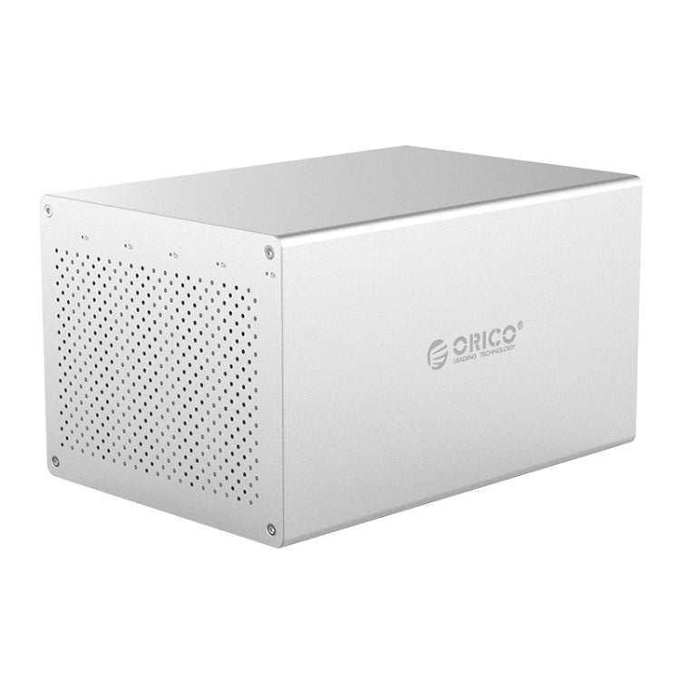 ORICO Honeycomb Series WS500U3 SATA 3,5 pulgadas 50TB USB 3.0 5 bahías Carcasa HDD/SSD de aleación de aluminio, USB 3.0 5 Bays
