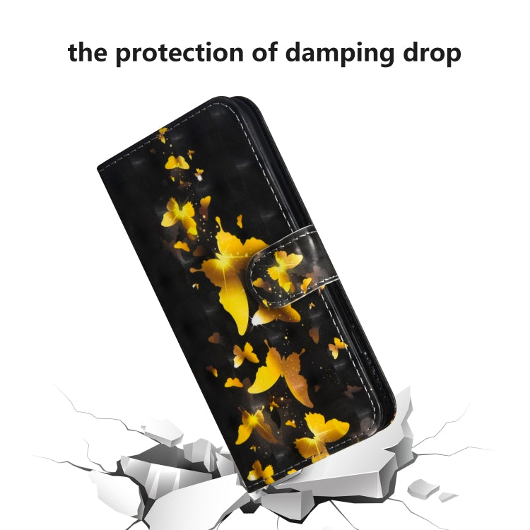 Patrón de pintura 3D Flip horizontal TPU + Funda de cuero PU con soporte y ranuras para tarjetas y billetera, For iPhone 6 Plus / 6s Plus, For iPhone 6 / 6s, For iPhone 7 Plus, For iPhone SE 2022 / SE 2020 / 8 / 7