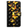 Patrón de pintura 3D Flip horizontal TPU + Funda de cuero PU con soporte y ranuras para tarjetas y billetera, For iPhone 8 Plus, For iPhone XS / X, For iPhone XS Max