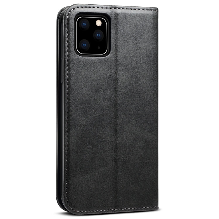 Suteni Calf Texture Horizontal Flip Funda de cuero con soporte y ranuras para tarjetas y billetera para iPhone, For iPhone 11 Pro, For iPhone 11, For iPhone 11 Pro Max