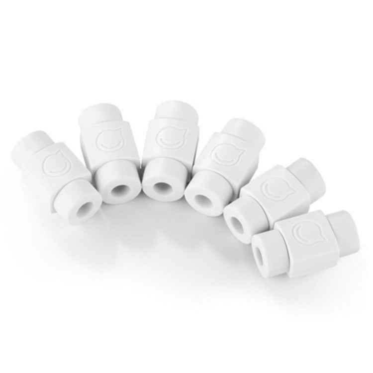 Protector de cable de datos antirrotura UGREEN LP127 de 6 piezas para todos los cables de datos originales de Apple