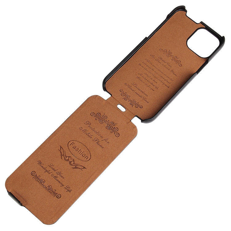 Funda de cuero PU con tapa vertical y textura de cera de aceite retro Fierre Shann, For iPhone 12 mini, For iPhone 12 / 12 Pro, For iPhone 12 Pro Max