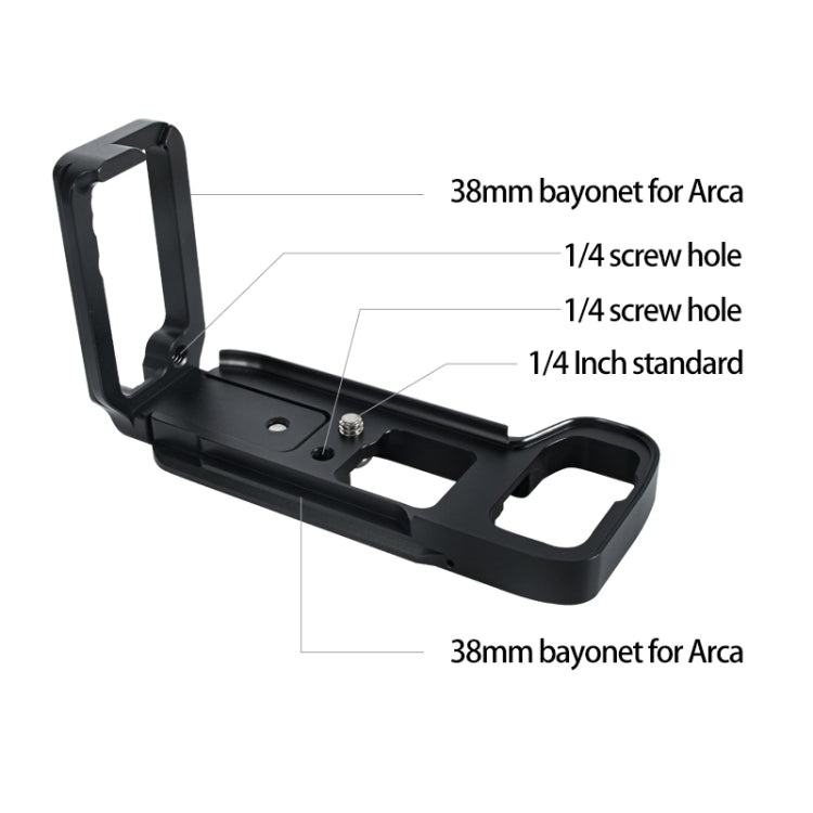 BEXIN A73 Cámara con placa en L Clapper vertical para cámara A7M3 A7III A7RIII