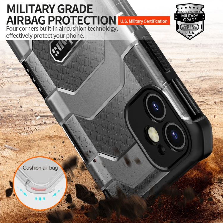 Funda protectora Wolns Explorer Series PC+TPU, For iPhone 11, For iPhone 11 Pro, For iPhone 11 Pro Max, For iPhone 12 mini, For iPhone 12 / 12 Pro, For iPhone 12 Pro Max