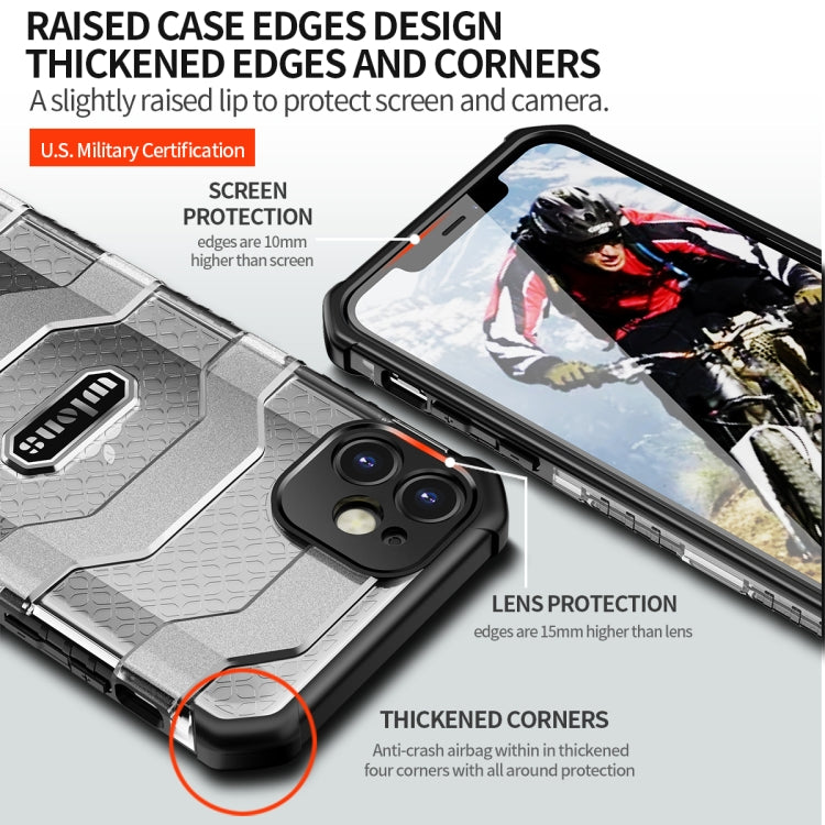 Funda protectora Wolns Explorer Series PC+TPU, For iPhone 11, For iPhone 11 Pro, For iPhone 11 Pro Max, For iPhone 12 mini, For iPhone 12 / 12 Pro, For iPhone 12 Pro Max