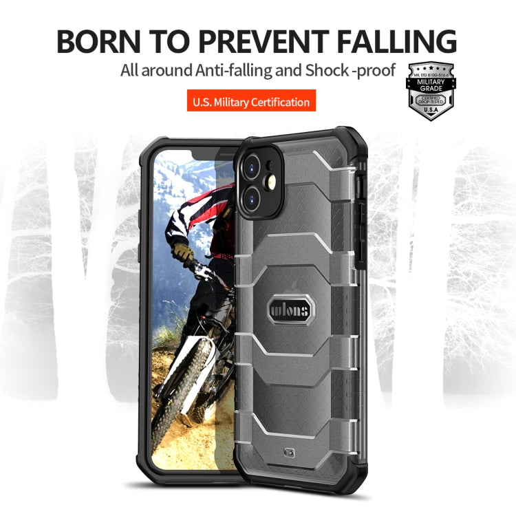 Funda protectora Wolns Explorer Series PC+TPU, For iPhone 11, For iPhone 11 Pro, For iPhone 11 Pro Max, For iPhone 12 mini, For iPhone 12 / 12 Pro, For iPhone 12 Pro Max