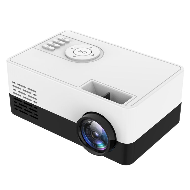 J15 1920 x 1080P HD Mini proyector LED para el hogar con soporte para trípode AV / HDMI x 1 / USB x1 / TF x 1, EU Plug, US Plug, UK Plug, AU Plug