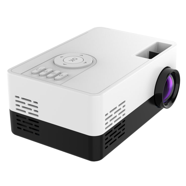 J15 1920 x 1080P HD Mini proyector LED para el hogar con soporte para trípode AV / HDMI x 1 / USB x1 / TF x 1, EU Plug, US Plug, UK Plug, AU Plug