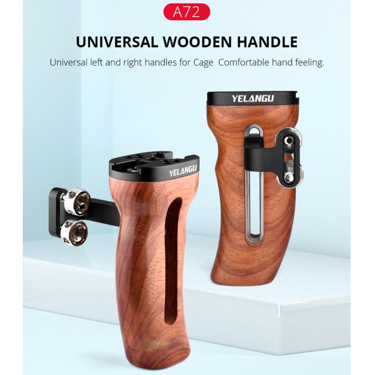 Mango de madera para cámara universal YELANGU A72