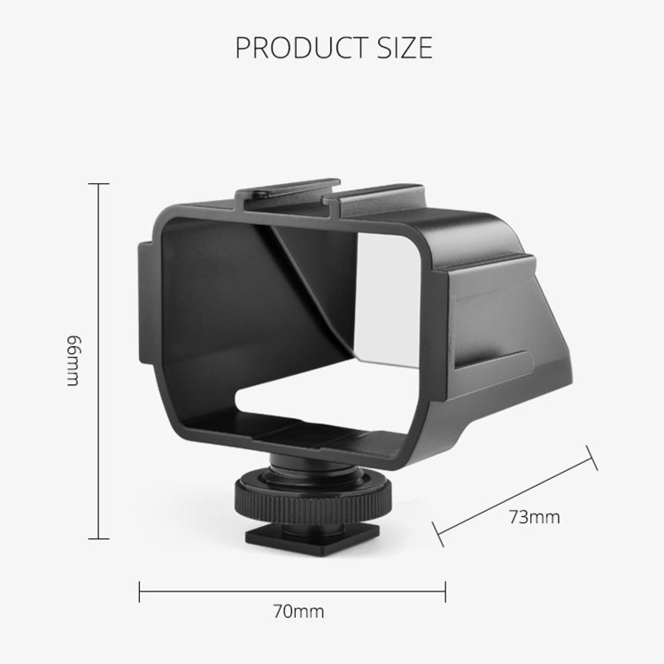 Pantalla abatible para cámara Vlog universal YELANGU A74