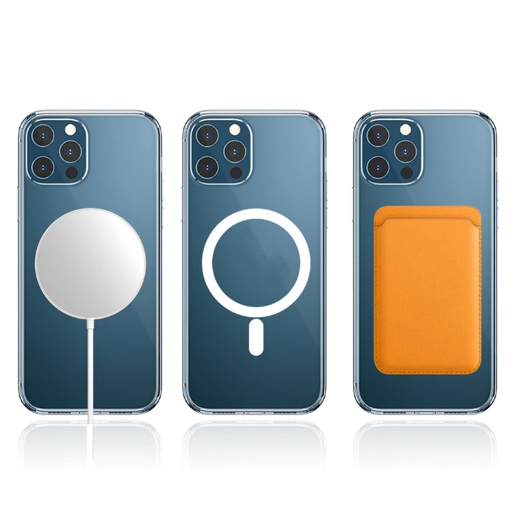 WK WPC-007 iDeal Series Magsafe Estuche Anillo magnético Todo incluido Clear TPU Estuche transparente a prueba de golpes, For iPhone 11, For iPhone 11 Pro, For iPhone 11 Pro Max, For iPhone 12 Mini, For iPhone 12 / 12 Pro, For iPhone 12 Pro Max