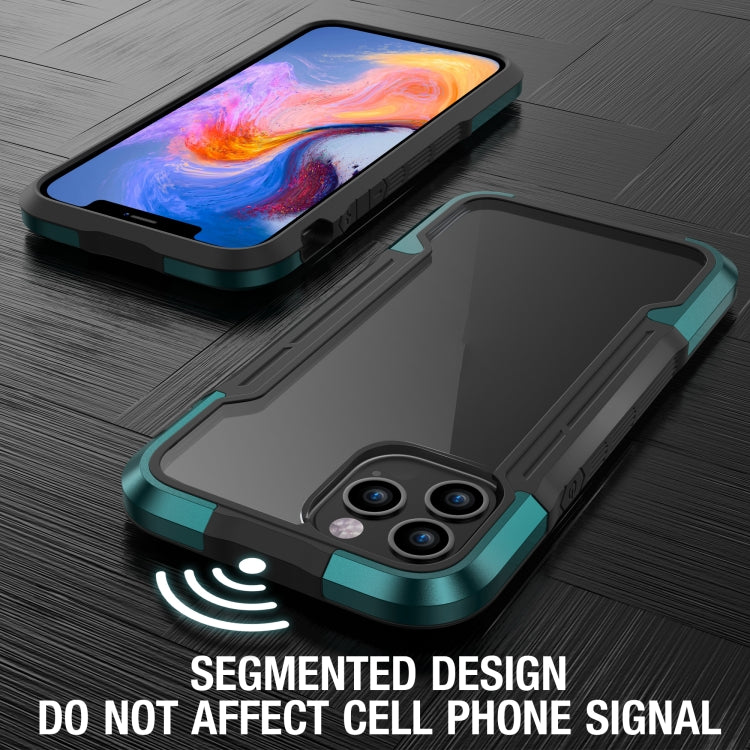 iPAKY Thunder Series Estuche protector a prueba de golpes de aleación de aluminio, For iPhone 12, For iPhone 12 Pro, For iPhone 12 Pro Max, For iPhone 12 Mini
