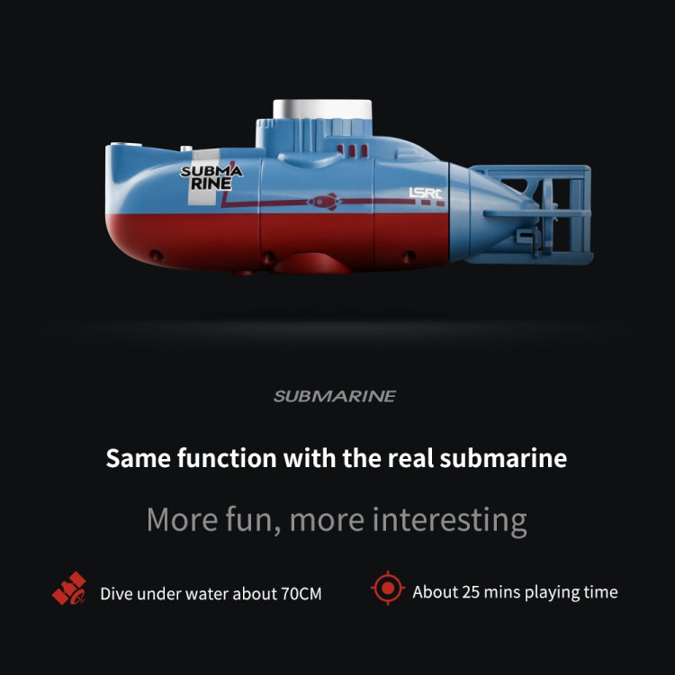 LSRC Mini USB Carga Control Remoto Submarino Niños Juguete
