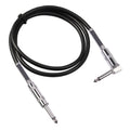TC048SL Cable de audio de guitarra eléctrica con conector recto a codo de 6,35 mm, 1.8m, 3m, 6m, 10m