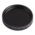 Filtro variable ajustable de densidad neutra ND Fader, filtro ND2 a ND400, 37mm, 40.5mm, 43mm, 46mm, 55mm, 86mm, 95mm, 105mm