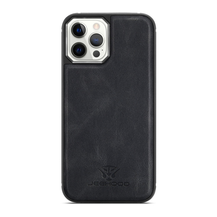 JEEHOOD Estuche de cuero desmontable magnético retro con billetera y ranura para tarjeta y soporte, For iPhone 12 mini, For iPhone 12 / 12 Pro, For iPhone 12 Pro Max