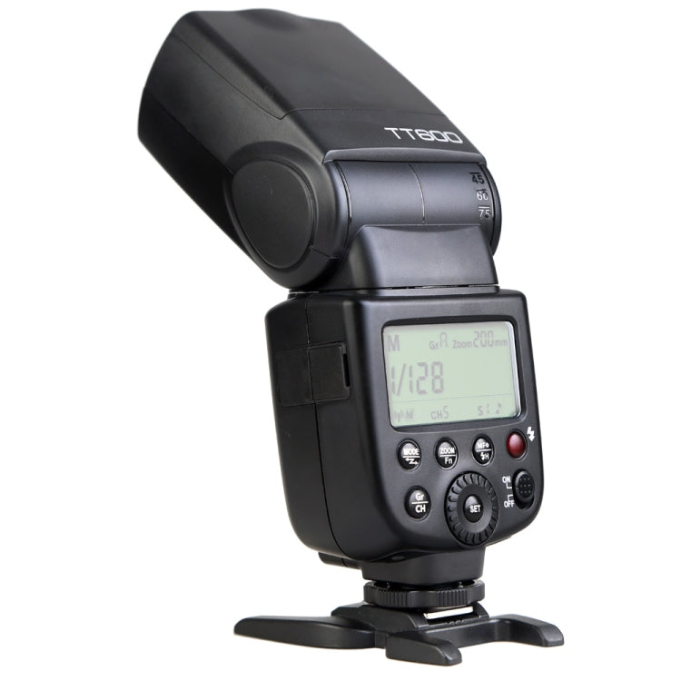 Godox TT600 2,4 GHz inalámbrico 1/300s-1/2000s HSS Flash Speedlite Cámara luz de relleno superior para cámaras Canon/Nikon DSLR, TT600