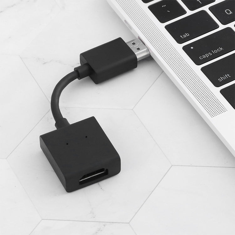 Adaptador convertidor de línea de extensión chapado en oro giratorio 4K HDMI macho a hembra