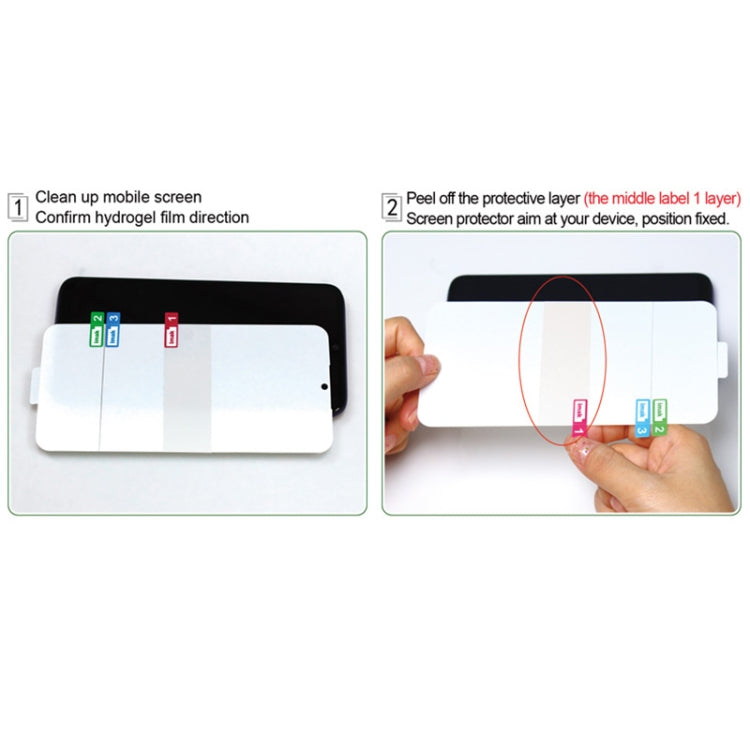 2 uds IMAK 0,15mm Protector de pantalla completa curvado película de hidrogel Protector trasero, For iPhone 12 mini, For iPhone 12 Pro Max, For OnePlus Nord N10 5G