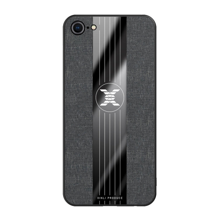 Funda protectora de TPU a prueba de golpes con textura de tela de costura XINLI, For iPhone SE 2022 / SE 2020 & 8 & 7, For iPhone 8 Plus & 7 Plus, For iPhone XR, For iPhone X / XS, For iPhone XS Max, For iPhone 6 & 6s, For iPhone 6 Plus & 6s Plus