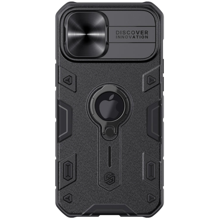 Estuche protector NILLKIN CamShield Armor a prueba de golpes con soporte de anillo invisible, For iPhone 12 / 12 Pro, For iPhone 12 Pro Max