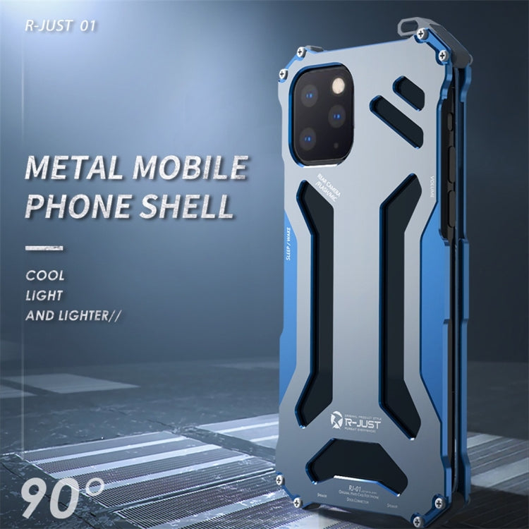 R-JUST Funda protectora de metal a prueba de golpes a prueba de polvo, For iPhone 11 Pro, For iPhone 11, For iPhone 11 Pro Max, For Galaxy Note 10, For Galaxy Note 10 Plus