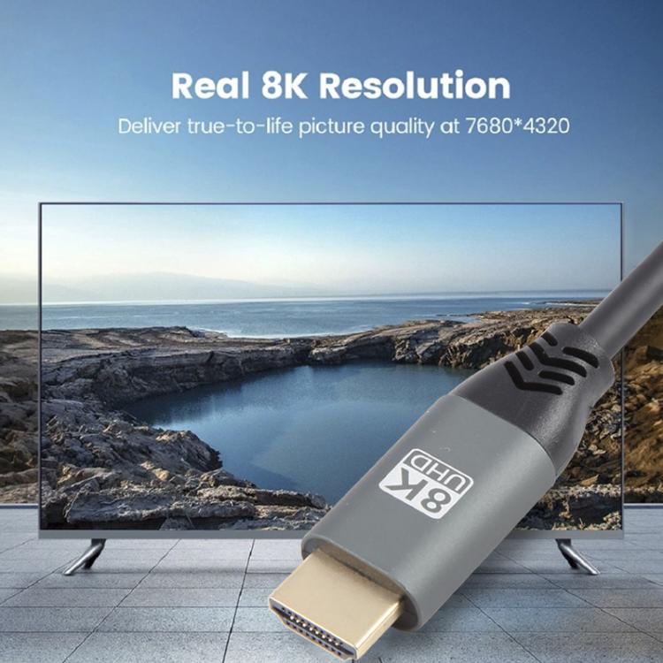 Cable HD de alta dinámica HDMI2.1 8K 120Hz, 120Hz 50cm, 120Hz 1.5m, 120Hz 2m, 120Hz 3m, 120Hz 5m
