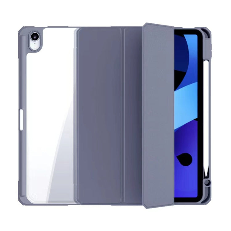 Mutural Pinyue Series PC + TPU Funda de cuero con tapa horizontal con soporte y ranura para bolígrafo y función de reposo / activación para iPad Air (2020) 10.9, For iPad Air 2022 / 2020 10.9