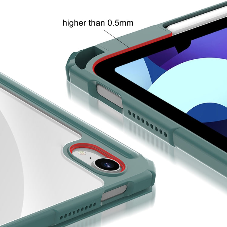 Mutural Pinyue Series PC + TPU Funda de cuero con tapa horizontal con soporte y ranura para bolígrafo y función de reposo / activación para iPad Air (2020) 10.9, For iPad Air 2022 / 2020 10.9