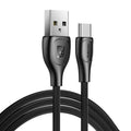 Remax 2.1A Lesu Pro Series Cable de datos de carga, longitud: 1 m, Type-C, 8 Pin, Micro USB