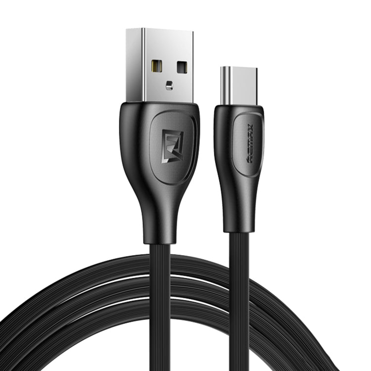 Remax 2.1A Lesu Pro Series Cable de datos de carga, longitud: 1 m, Type-C, 8 Pin, Micro USB