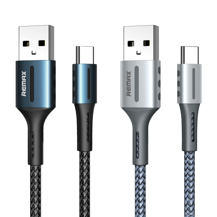 Cable de datos de carga de la serie Remax 2.4A Barrett, longitud: 1 m, Type-C, 8 Pin