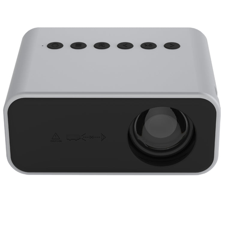 T500 1920x1080P 80 lúmenes Proyector portátil de cine en casa LED HD Digital, Without Remote Control & Adaptor, With Remote Control & Adaptor