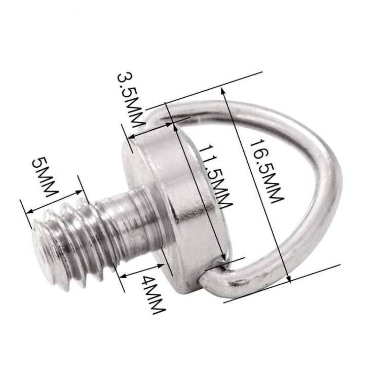 BEXIN LS076 2 tornillos de placa de liberación rápida de 1/4 pulgadas -20 tornillos de montaje adaptador, LS076