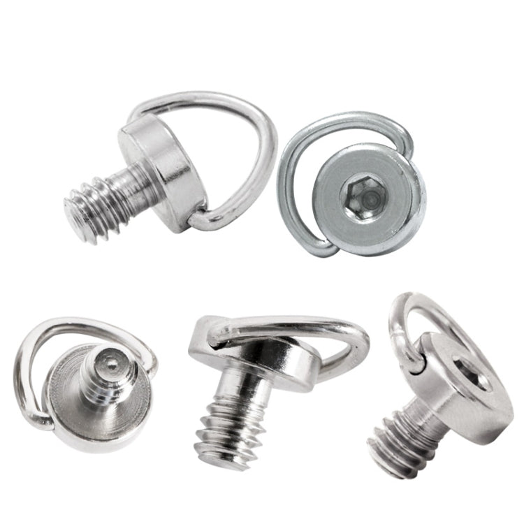 BEXIN LS076 2 tornillos de placa de liberación rápida de 1/4 pulgadas -20 tornillos de montaje adaptador, LS076
