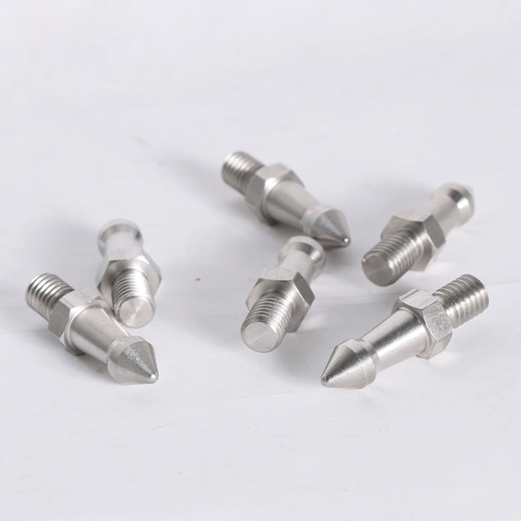 BEXIN LS006 2 uds tornillos de pie de acero inoxidable M8 pulgadas para trípode SLR, LS006