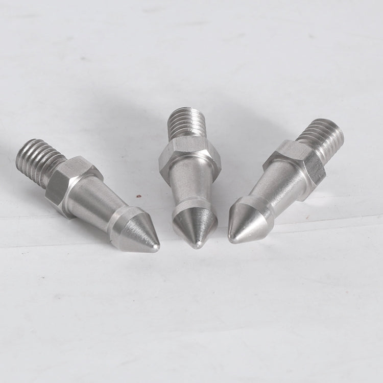BEXIN LS006 2 uds tornillos de pie de acero inoxidable M8 pulgadas para trípode SLR, LS006