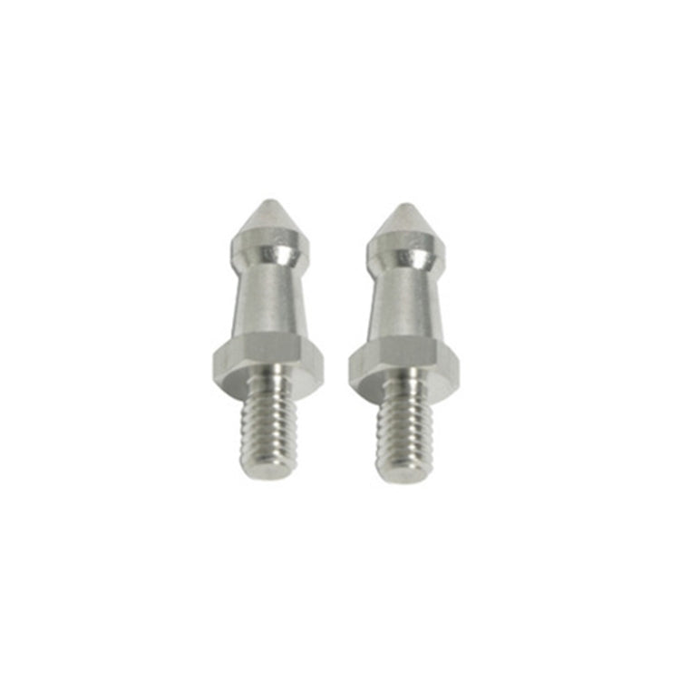 BEXIN LS090 2 uds tornillos de pie de acero inoxidable de 1/4 pulgadas para trípode SLR, LS090