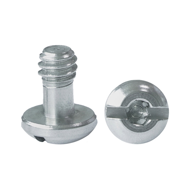 BEXIN LS085 2 uds Placa de liberación rápida tornillos de montaje adaptador de 1/4 pulgadas -20 pulgadas, LS085