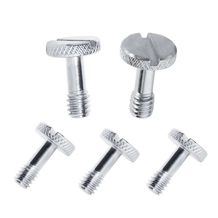 BEXIN LS005 2 uds tornillos de rosca hembra de 1/4 pulgadas tornillos de montaje para cámara DSLR, LS005