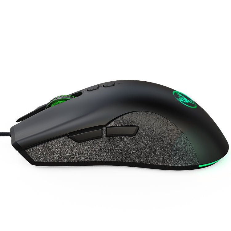 HXSJ A883 7 teclas 6400DPI RGB Light Mechanical Gaming Ratón con cable