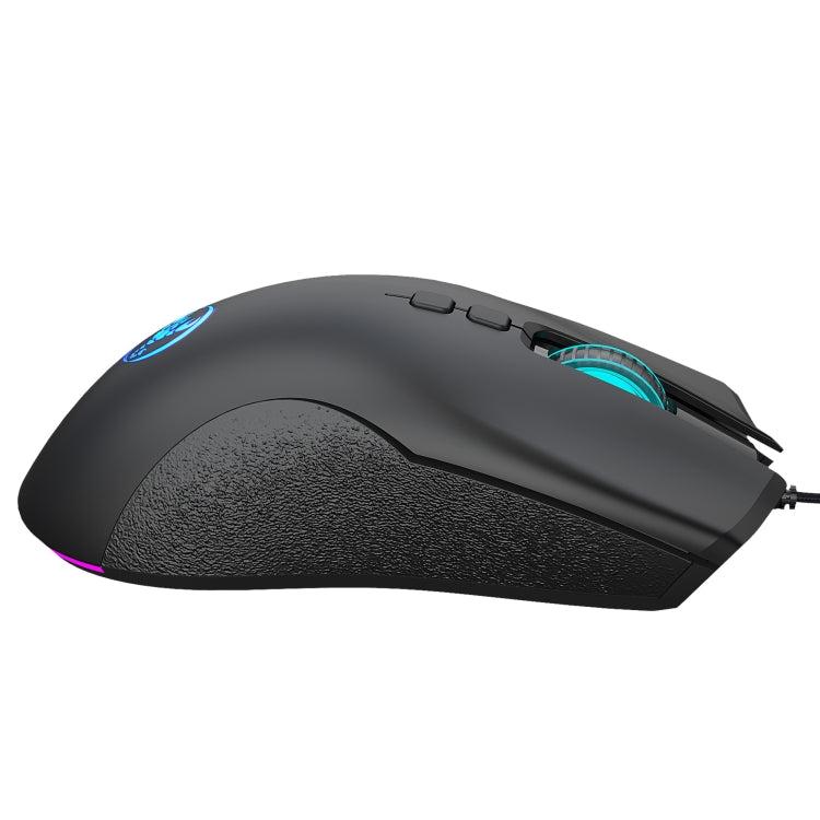 HXSJ A883 7 teclas 6400DPI RGB Light Mechanical Gaming Ratón con cable